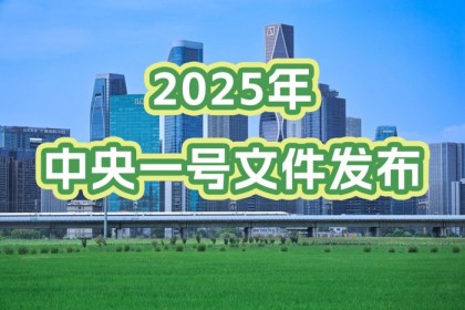 2025年中央一号文件
